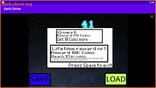 Earth Clicker screenshot