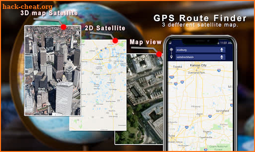 Earth Map GPS live Route Finder.. screenshot