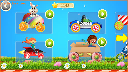 Easter Bunny Racing For Kids screenshot