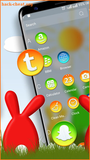 Easter Bunny Theme Launcher screenshot