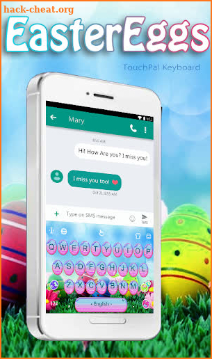Easter Eggs Keyboard Theme screenshot
