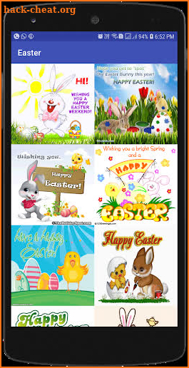 EASTER GIF & IMAGES & STRICKER screenshot