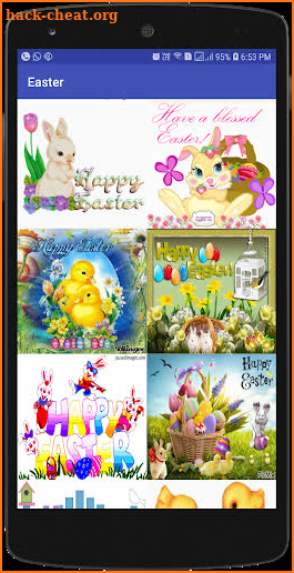 EASTER GIF & IMAGES & STRICKER screenshot