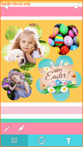 Easter Photo Collage Editor screenshot