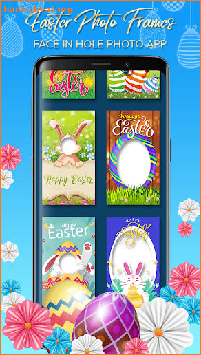 Easter Photo Frames: Face In Hole Photo App screenshot