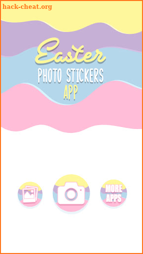 Easter Photo Stickers App screenshot