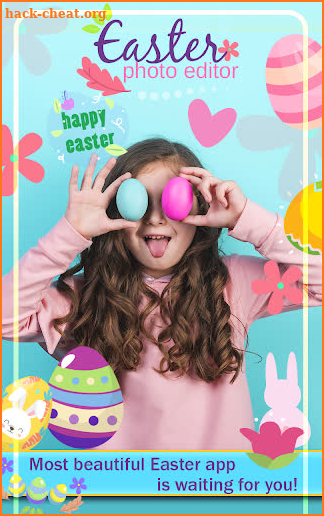 Easter Sunday Bunny Photo Editor screenshot