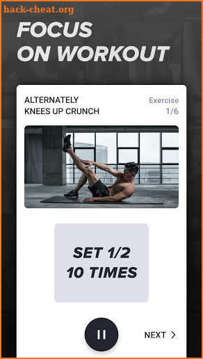 Easy Abs: Abs Workout with no Equipment screenshot