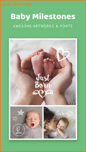 Easy Baby Photo Editor, Baby Sticker, Pregnancy screenshot