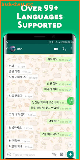 Easy Chat Translator for Whatsapp screenshot