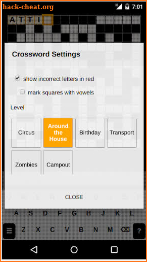 Easy Crosswords screenshot