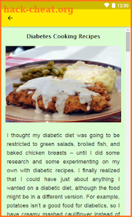 Easy Diabetic Recipes screenshot