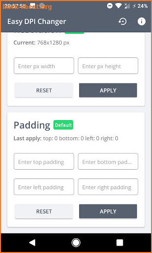 Easy DPI Changer [Root] screenshot