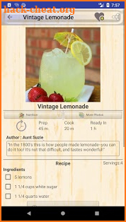 Easy Fresh Lemon Recipes screenshot