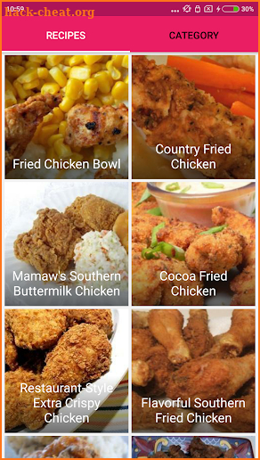 Easy Fried Chicken Recipes screenshot