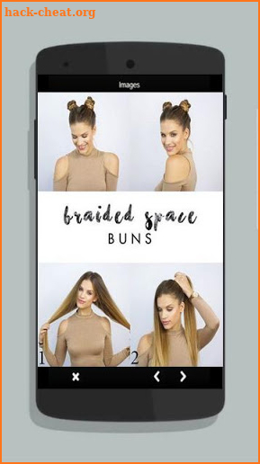 Easy Hair Bun Step by Step Guide screenshot