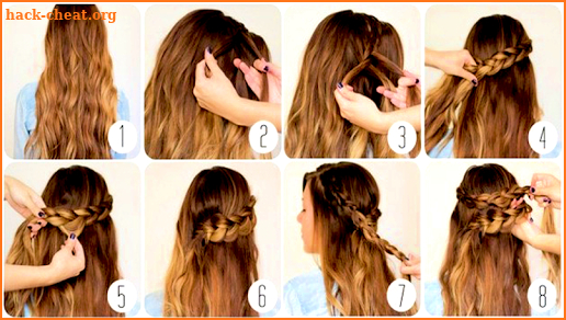 Easy Hair Style Tutorial screenshot