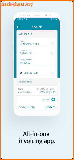 Easy Invoice: Estimate, Billing & Invoice Maker screenshot