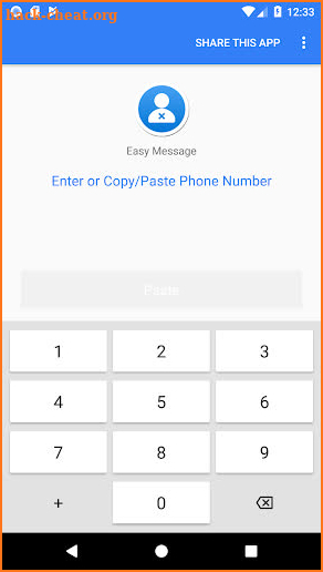 Easy Message - Quick send messages to phone number screenshot