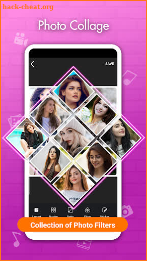 Easy Photo Editor - Lyrical Video Status Maker screenshot