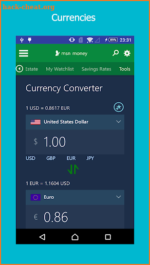 Easy Rates Converter screenshot