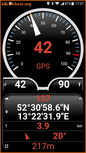 Easy Speedometer Pro screenshot