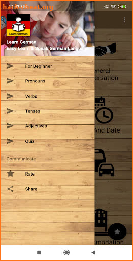 Easy to Learn German- Pharsebook,Verbs,Adjectives screenshot