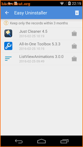 Easy Uninstaller App Uninstall screenshot