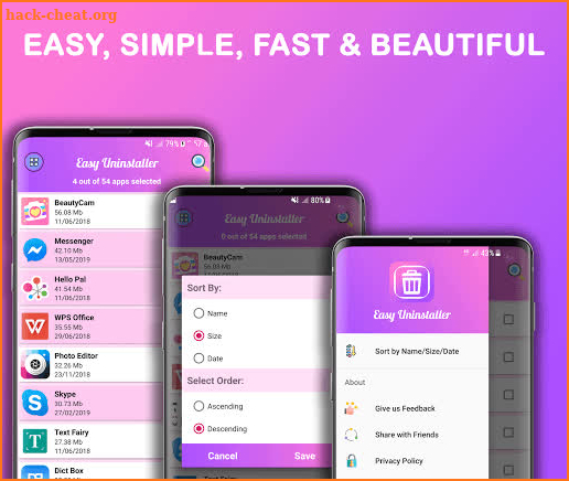 Easy Uninstaller App Uninstall Pro 2019 screenshot