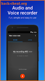 Easy Voice Recorder screenshot