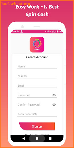 Easy Work - Best Spin Cash screenshot