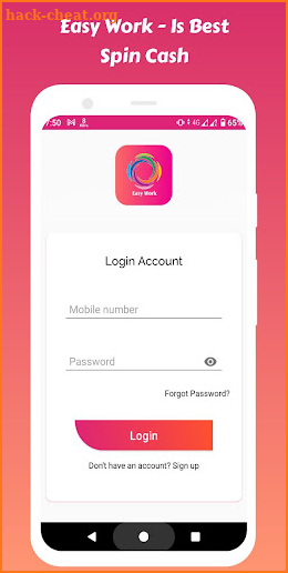 Easy Work - Best Spin Cash screenshot
