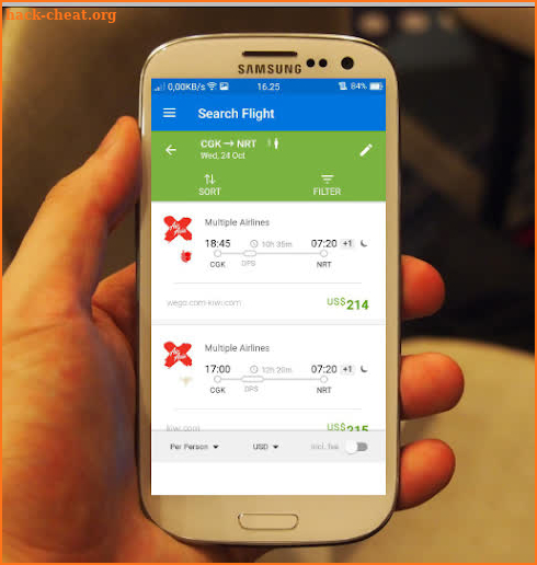 Easytravel - Cheap Flights & Hotels screenshot