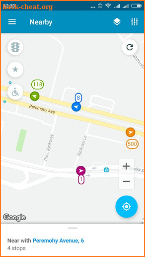 EasyWay public transport screenshot