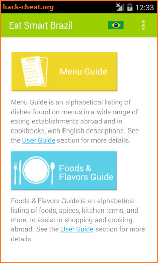 Eat Smart Menu Translator screenshot