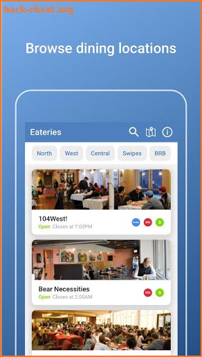 Eatery – Cornell Dining screenshot