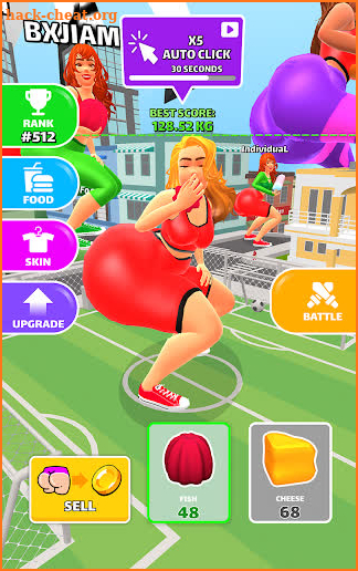 Eating Hero: Twerk Clicker screenshot