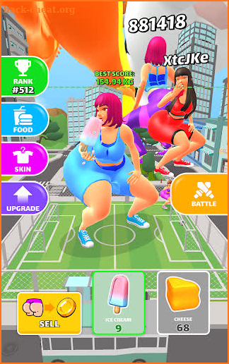 Eating Hero: Twerk Clicker screenshot