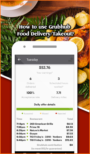 Eats Food Delivery Takeout screenshot