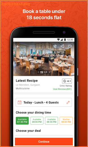 EazyDiner - Best Deals at The Best Restaurants screenshot