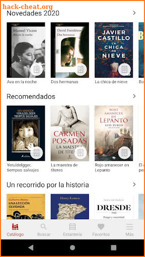 eBiblio screenshot