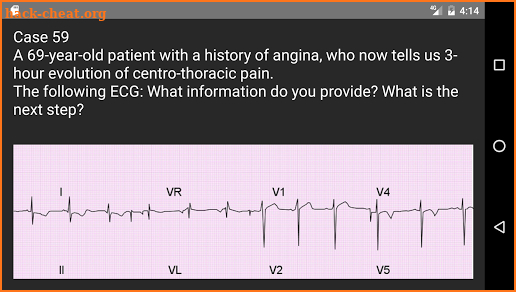 ECG 100 Clinical Cases screenshot