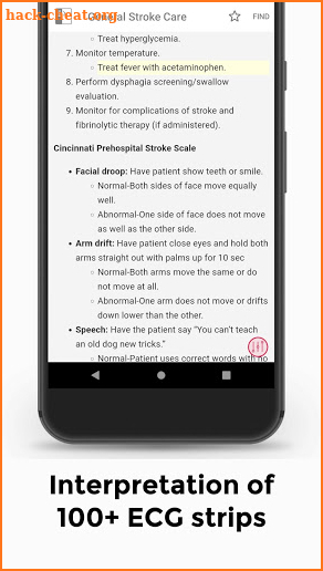 ECG Notes : Interpretation and Management Guide screenshot