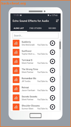 Echo Sound Effects for Audio screenshot