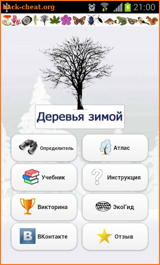 EcoGuide: Trees in Winter screenshot