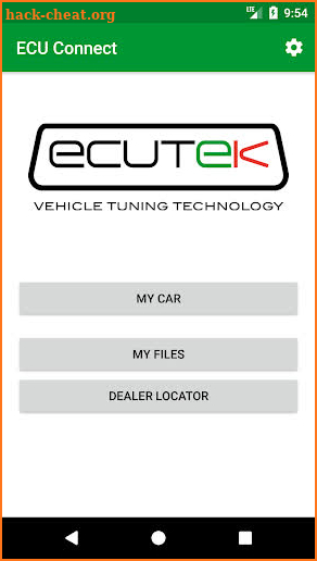 ECU Connect screenshot