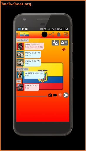 Ecuador Chat, amor, amistad y citas screenshot