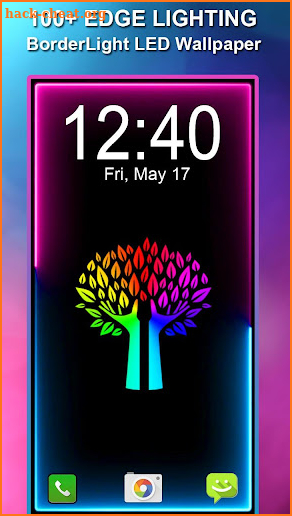 EDGE Border Light - Live Wallpaper screenshot