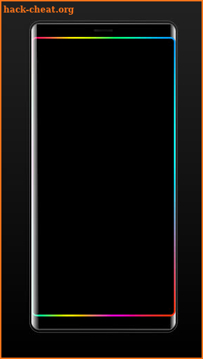 Edge Lighting Colors - Round Colors Galaxy screenshot