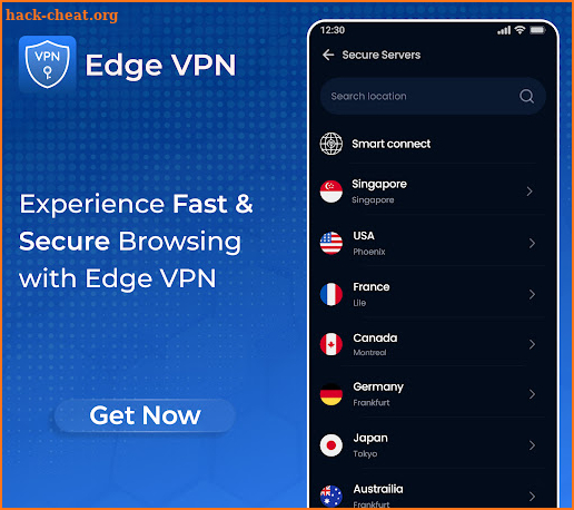 Edge VPN - Fast Secure VPN screenshot